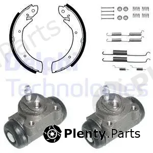 Delphi 909 — Brake Shoe Set