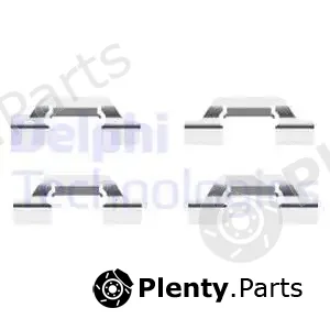 Delphi LX0438 — Accessory Kit, disc brake pad