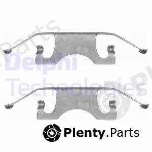 Delphi LX0396 — Accessory Kit, disc brake pad