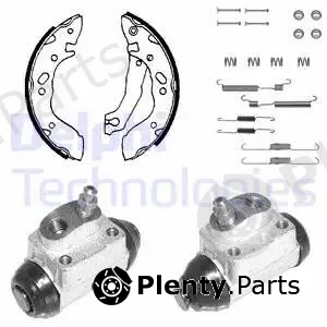 Delphi 1050 — Brake Shoe Set