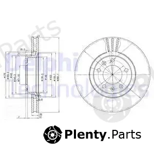 Delphi BG2688 — Brake Disc