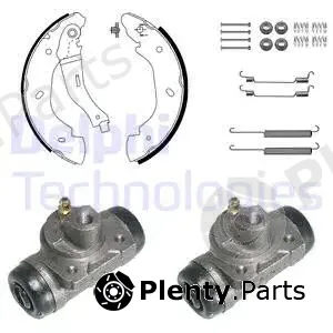 Delphi 1083 — Brake Shoe Set