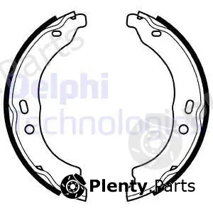 Delphi LS1978 — Brake Shoe Set, parking brake