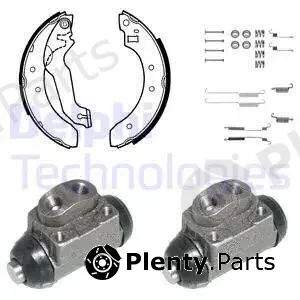 Delphi 739 — Brake Shoe Set