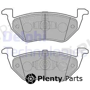 Delphi LP2158 — Brake Pad Set, disc brake
