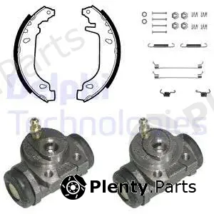 Delphi 987 — Brake Shoe Set