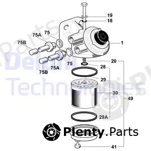 Delphi 6260B741B — Fuel Filter