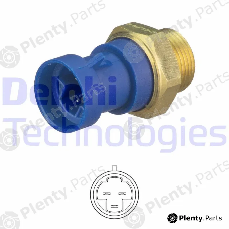 Delphi TS10513 — Temperature Switch, radiator fan