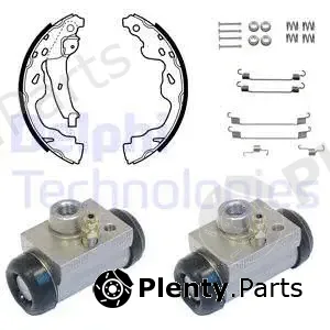 Delphi 1079 — Brake Shoe Set