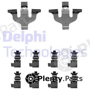 Delphi LX0714 — Accessory Kit, disc brake pad