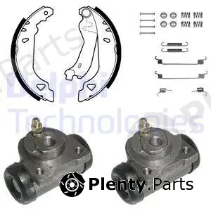 Delphi 759 — Brake Shoe Set