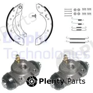 Delphi 908 — Brake Shoe Set