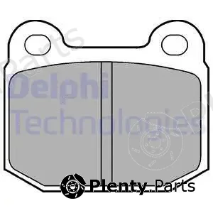 Delphi LP87 — Brake Pad Set, disc brake