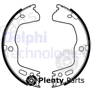 Delphi LS2155 — Brake Shoe Set, parking brake