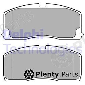 Delphi LP3460 — Brake Pad Set, disc brake