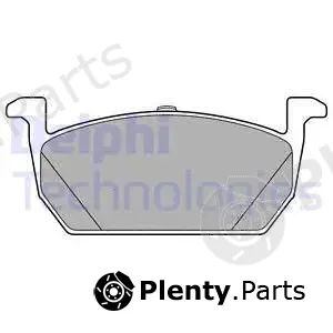 Delphi LP3287 — Brake Pad Set, disc brake