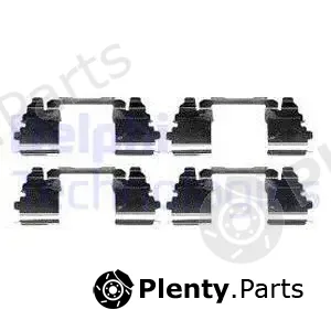 Delphi LX0572 — Accessory Kit, disc brake pad