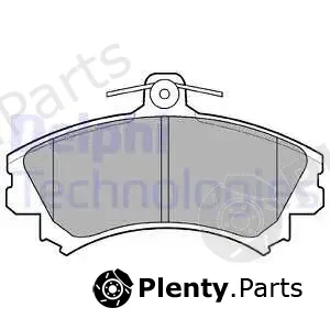 Delphi LP993 — Brake Pad Set, disc brake