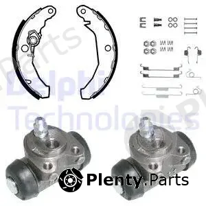 Delphi 735 — Brake Shoe Set