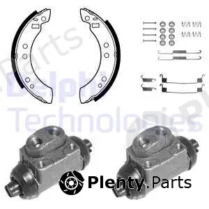 Delphi 725 — Brake Shoe Set