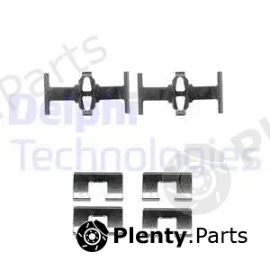 Delphi LX0297 — Accessory Kit, disc brake pad