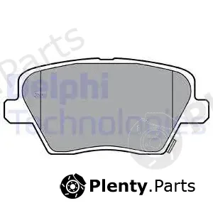 Delphi LP3386 — Brake Pad Set, disc brake