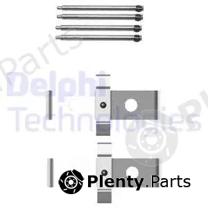 Delphi LX0408 — Accessory Kit, disc brake pad