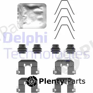 Delphi LX0758 — Accessory Kit, disc brake pad