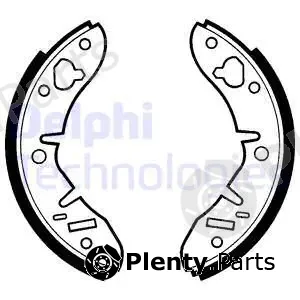 Delphi LS1415 — Brake Shoe Set