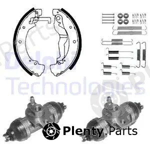 Delphi 893 — Brake Shoe Set