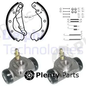 Delphi 744 — Brake Shoe Set