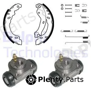 Delphi 1091 — Brake Shoe Set
