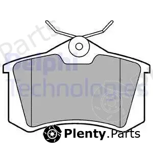 Delphi LP565 — Brake Pad Set, disc brake