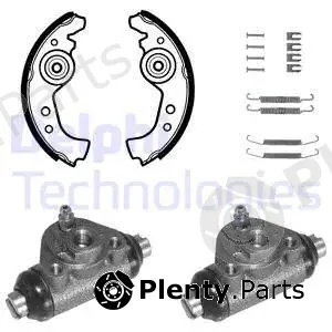 Delphi 695 — Brake Shoe Set
