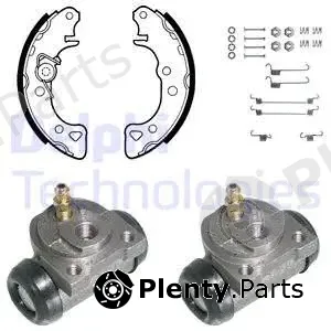 Delphi 756 — Brake Shoe Set