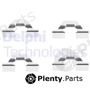 Delphi LX0430 — Accessory Kit, disc brake pad