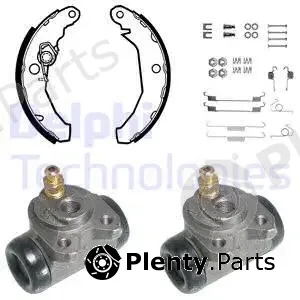 Delphi 733 — Brake Shoe Set