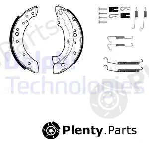 Delphi 1089 — Brake Shoe Set