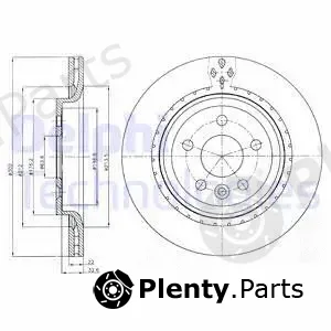 Delphi BG4240 — Brake Disc