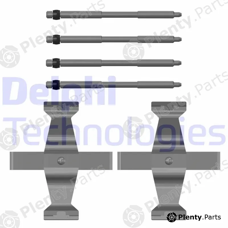 Delphi LX0785 — Accessory Kit, disc brake pad