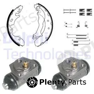 Delphi 847 — Brake Shoe Set