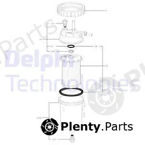 Delphi 6350170 — Fuel Filter