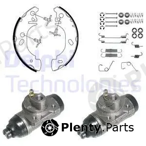 Delphi 957 — Brake Shoe Set