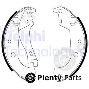 Delphi LS1916 — Brake Shoe Set