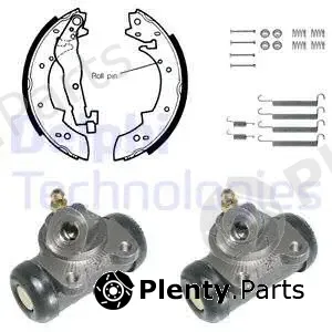 Delphi 677 — Brake Shoe Set