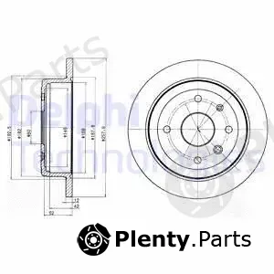 Delphi BG4194 — Brake Disc