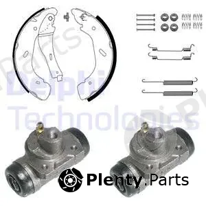 Delphi 1082 — Brake Shoe Set