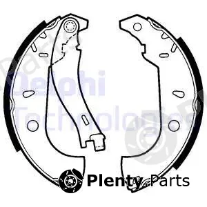 Delphi LS1379 — Brake Shoe Set