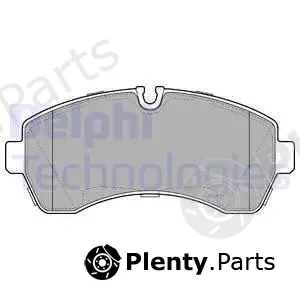 Delphi LP1981 — Brake Pad Set, disc brake