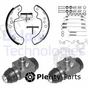 Delphi 887 — Brake Shoe Set